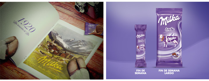 Milka Redes Sociales
