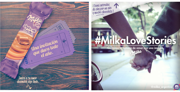 Milka Redes Sociales