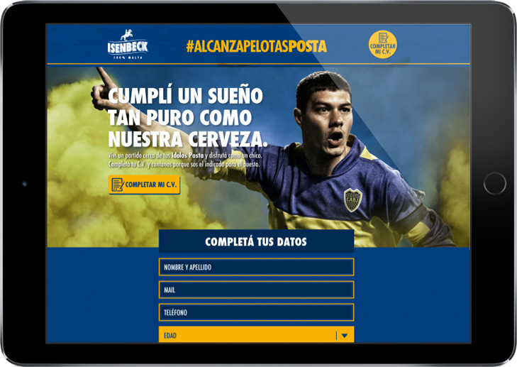 AlcanzaPelotas Isenbeck